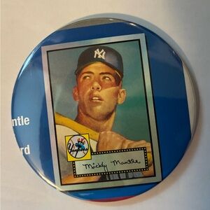 2 Mickey Mantle. Frank Thomas. Albert Bell. Roger Clemens. 3 Inch Fridge Magnets